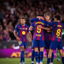 FC Barcelona besejrede Real Betis Balompié 3-1 på hjemmebane.